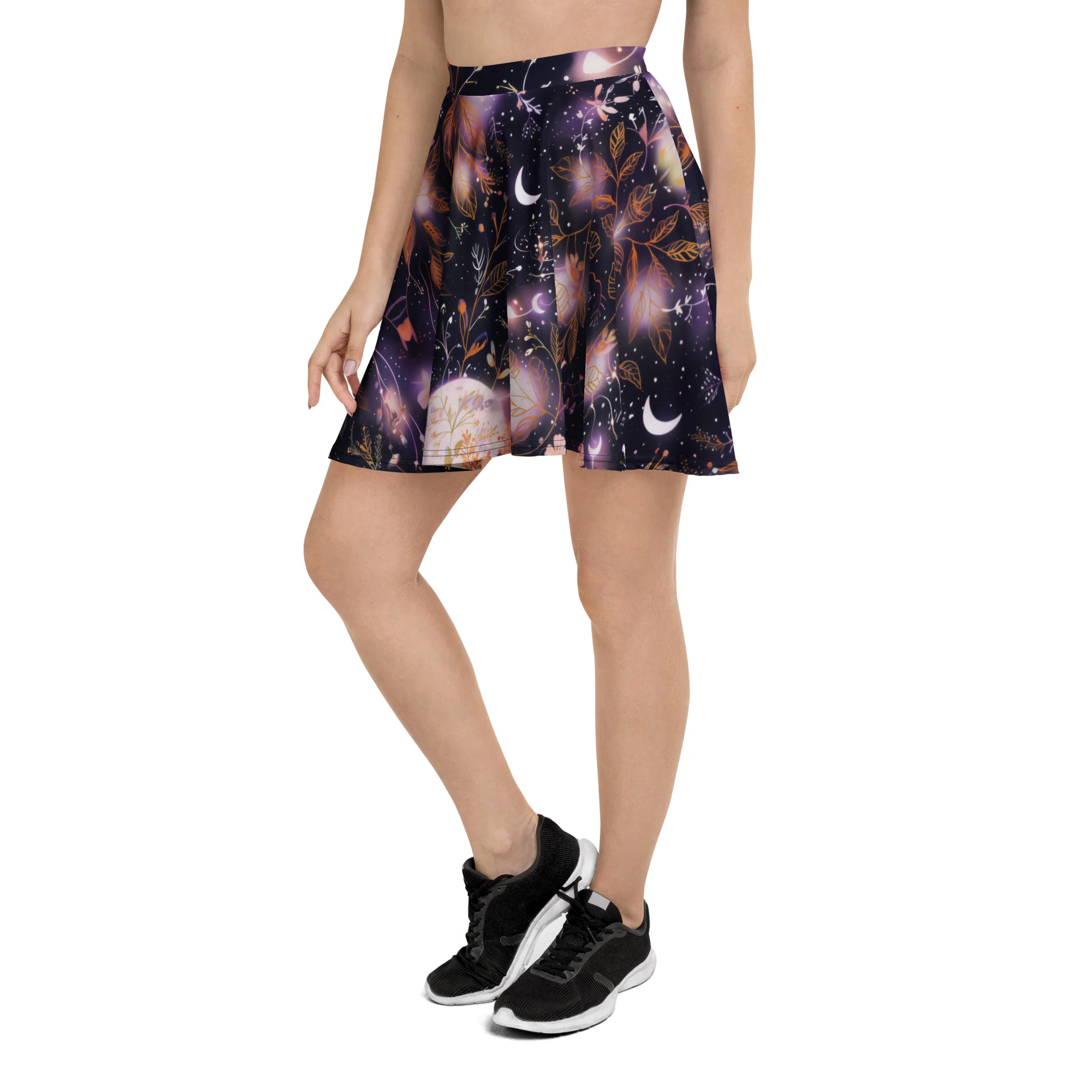 Cosmic Petals Skater Skirt - Image 8