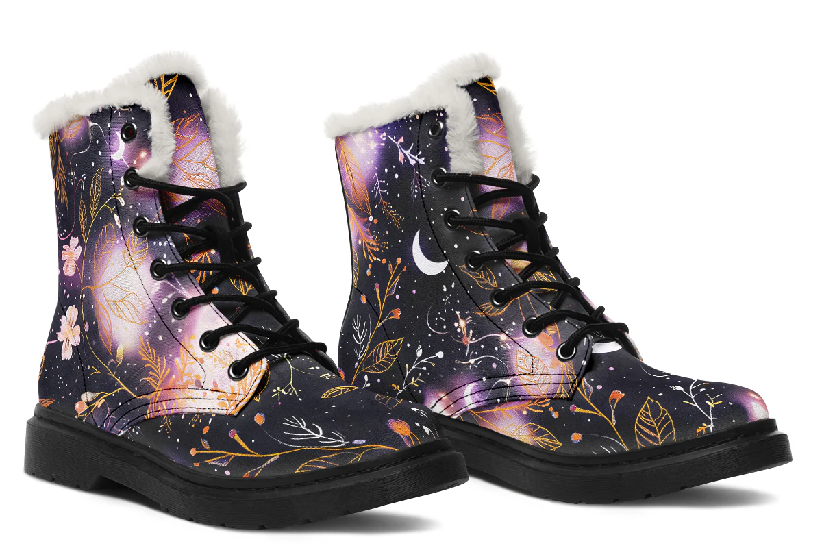 Cosmic Petals Winter Boots - Image 6