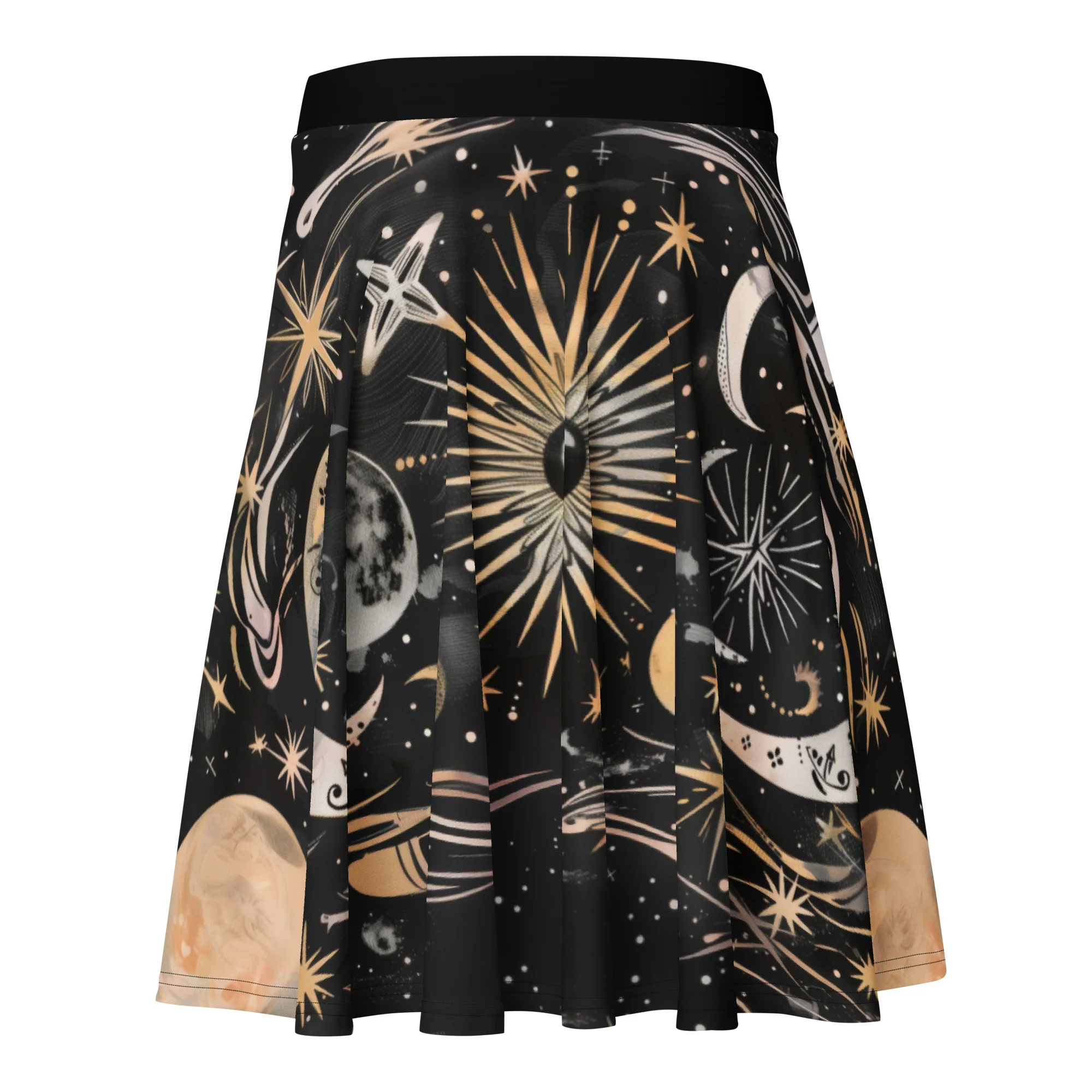 Cosmic Sigils Skater Skirt - Image 3