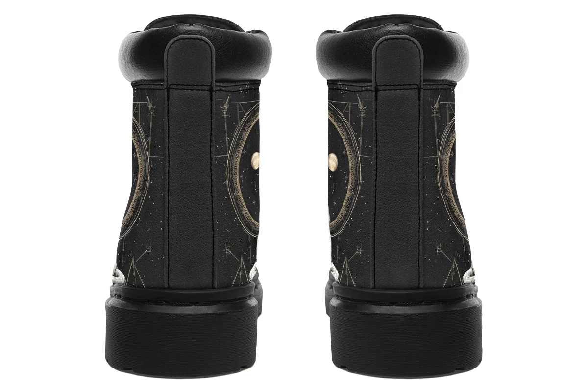 Cosmic Sphynx Cat Classic Boots - Image 5