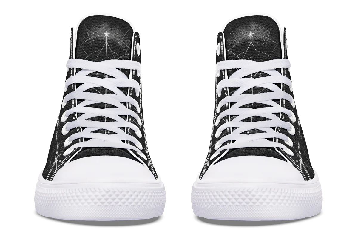 Cosmic Sphynx Cat High Tops - Image 15