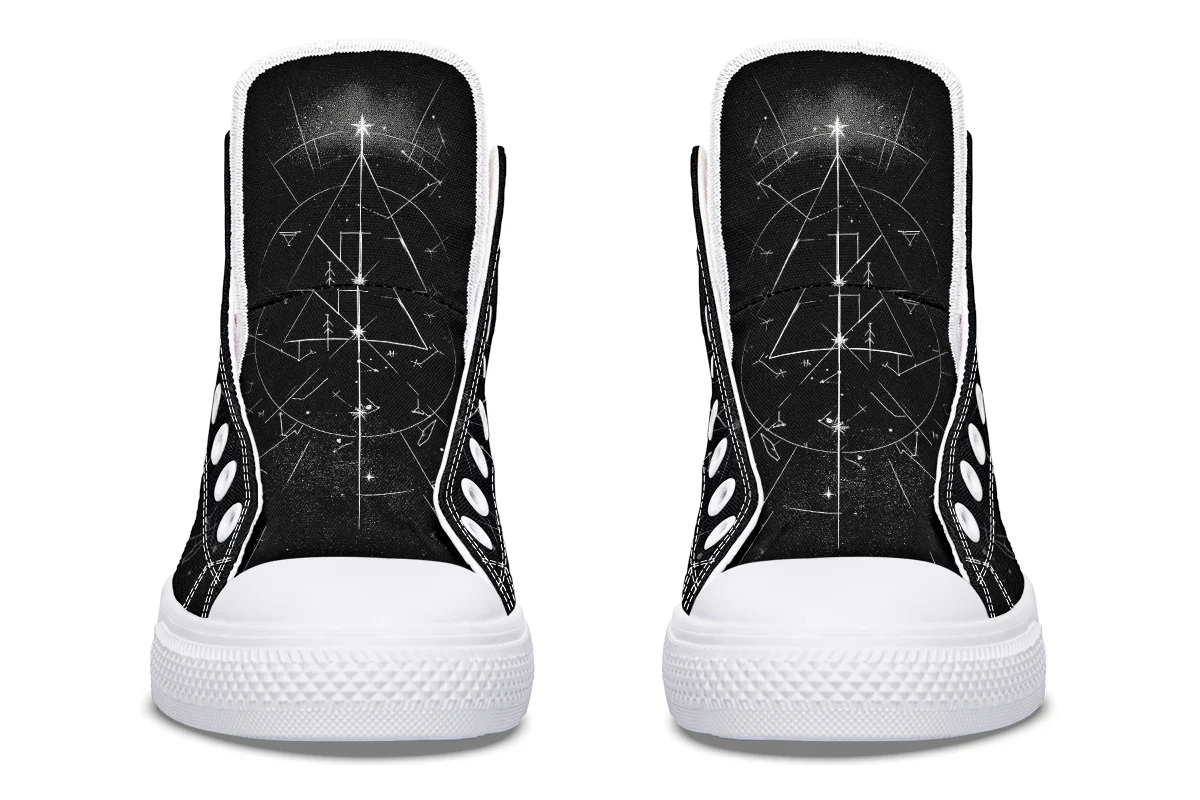 Cosmic Sphynx Cat High Tops - Image 16