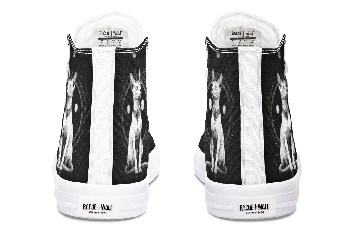 Cosmic Sphynx Cat High Tops - Image 17