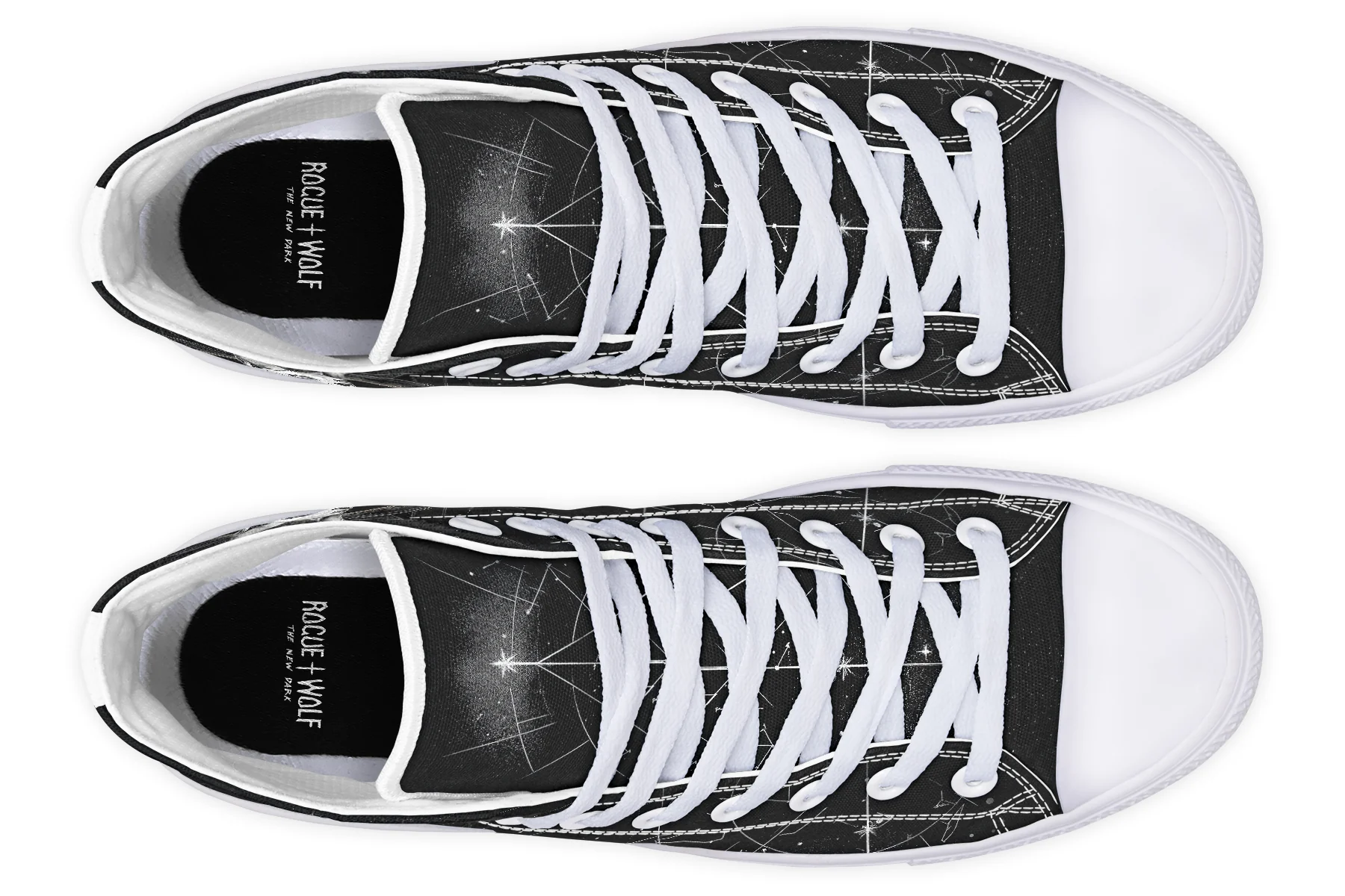 Cosmic Sphynx Cat High Tops - Image 18