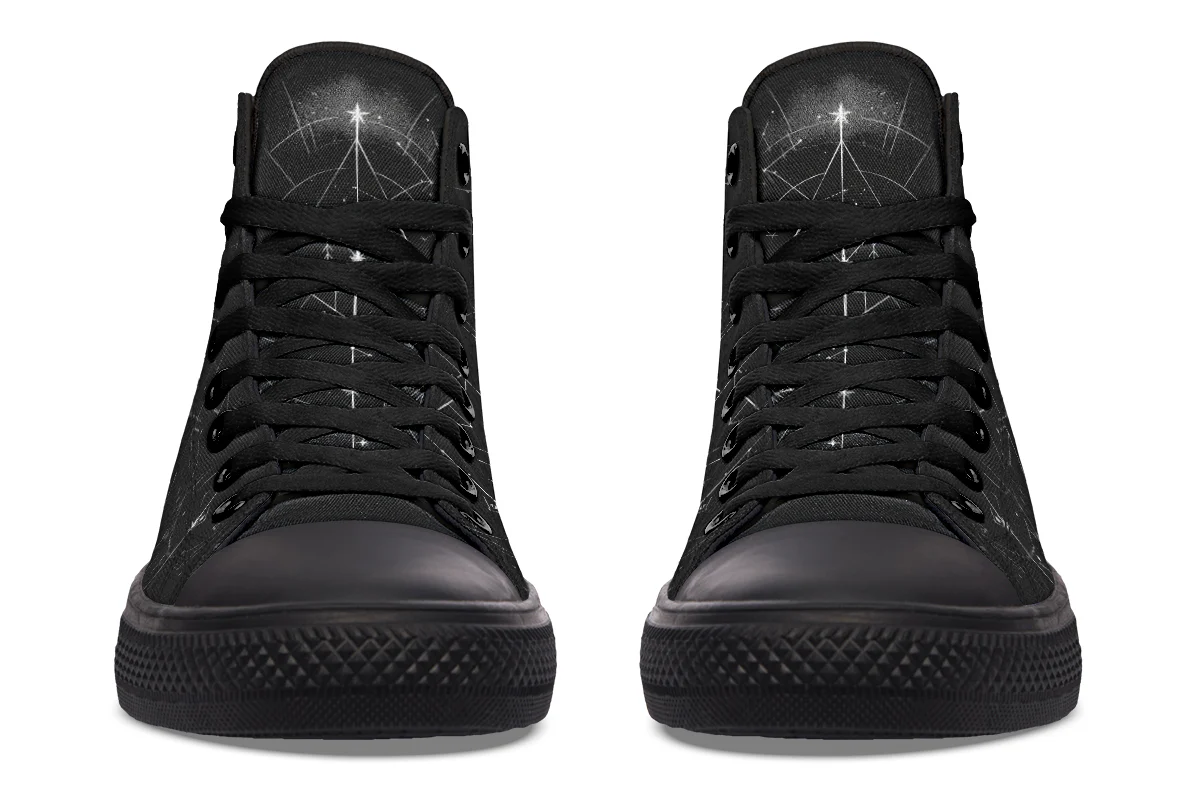 Cosmic Sphynx Cat High Tops - Image 6
