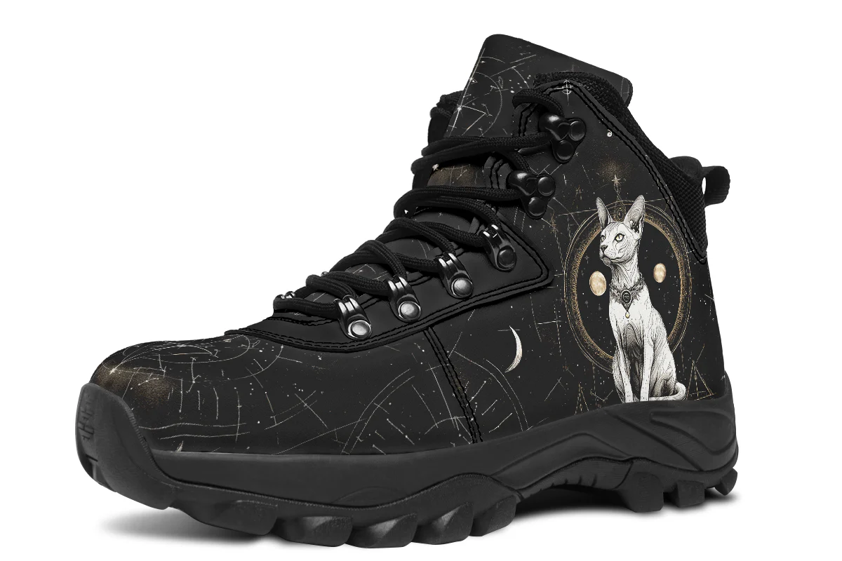 Cosmic Sphynx Cat Outdoor Boots - Image 2