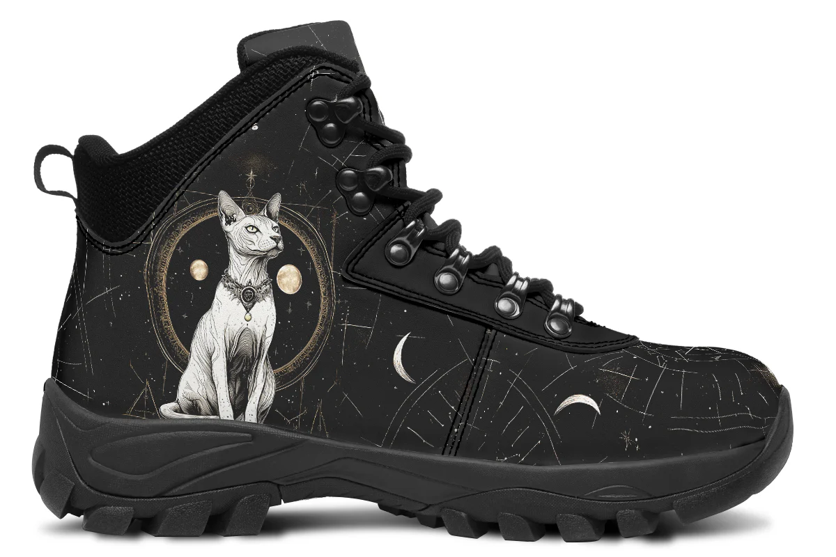 Cosmic Sphynx Cat Outdoor Boots - Image 3