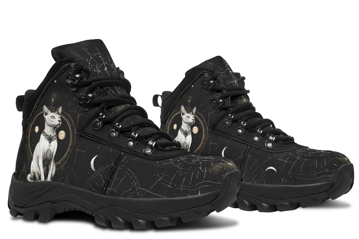 Cosmic Sphynx Cat Outdoor Boots - Image 8