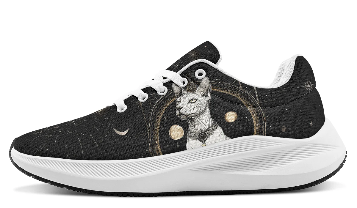 Cosmic Sphynx Cat Sneakers