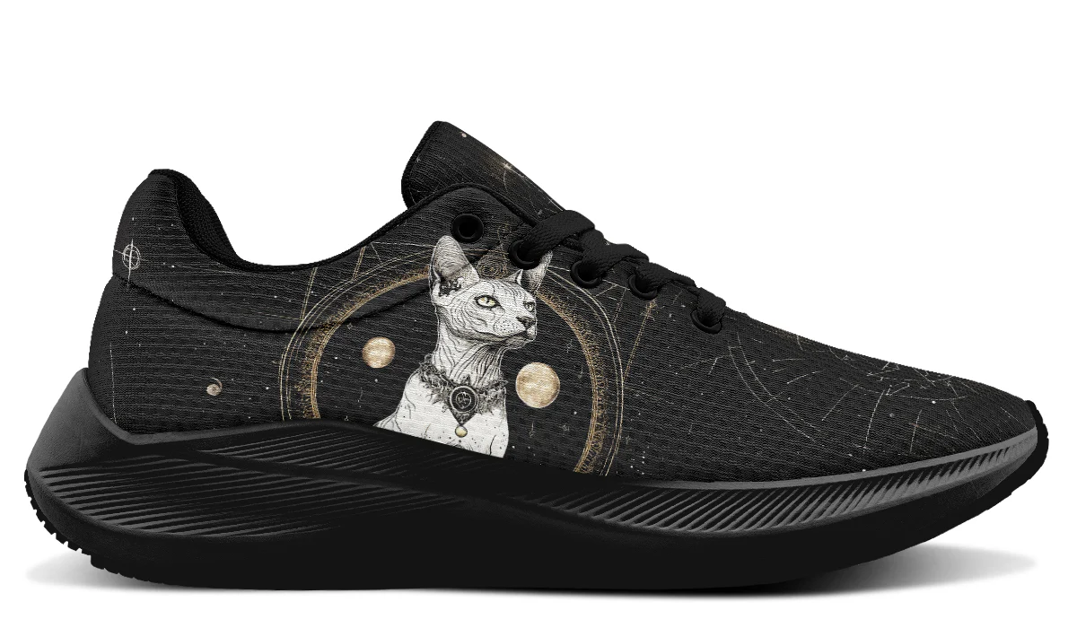 Cosmic Sphynx Cat Sneakers - Image 11