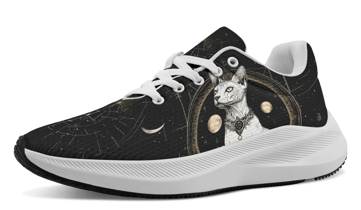 Cosmic Sphynx Cat Sneakers - Image 2