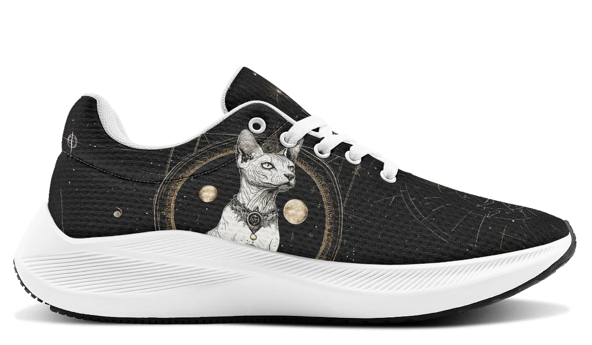 Cosmic Sphynx Cat Sneakers - Image 3