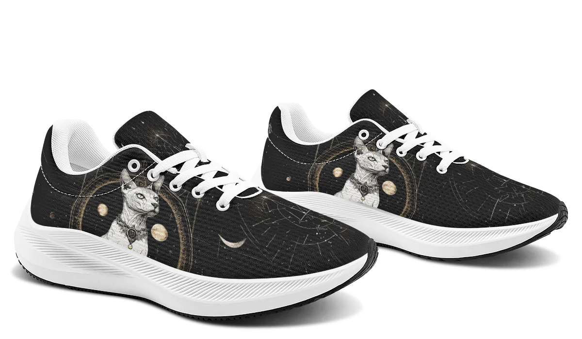Cosmic Sphynx Cat Sneakers - Image 4