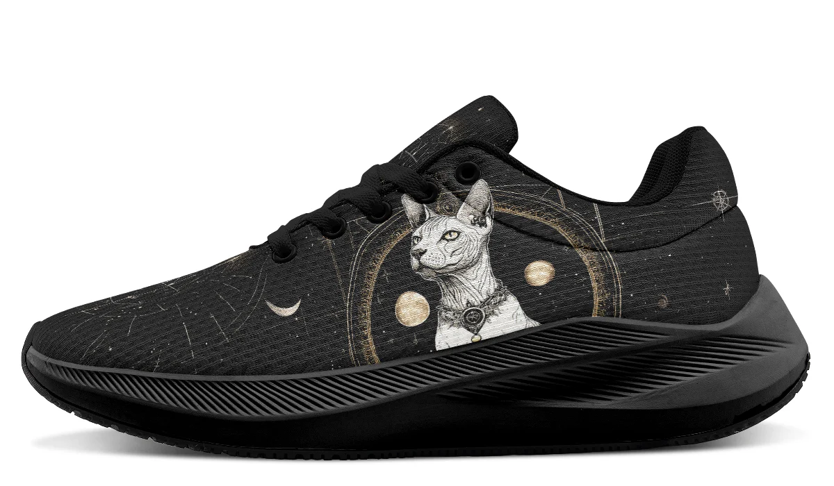 Cosmic Sphynx Cat Sneakers - Image 9