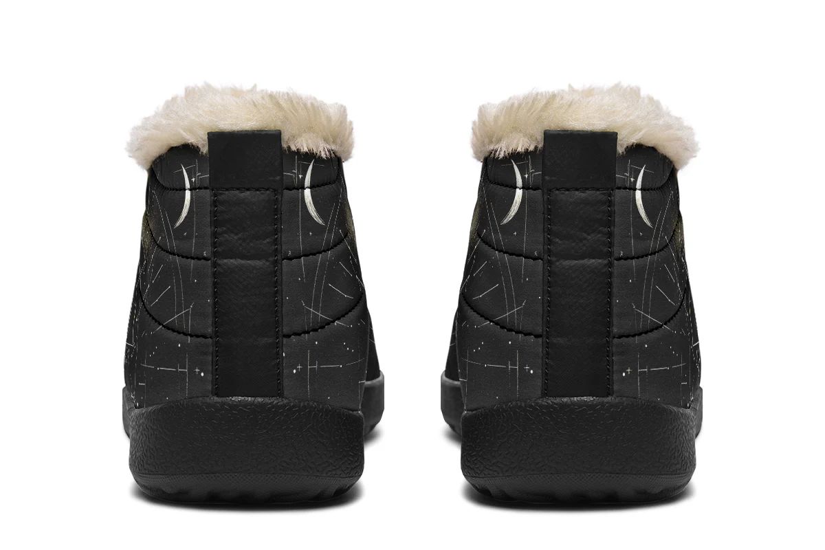 Cosmic Sphynx Cat Winter Sneakers - Image 5