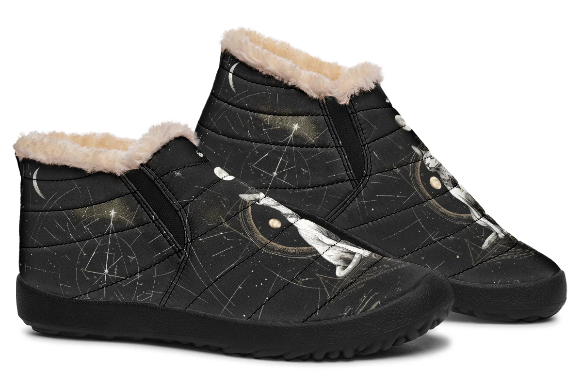 Cosmic Sphynx Cat Winter Sneakers - Image 6