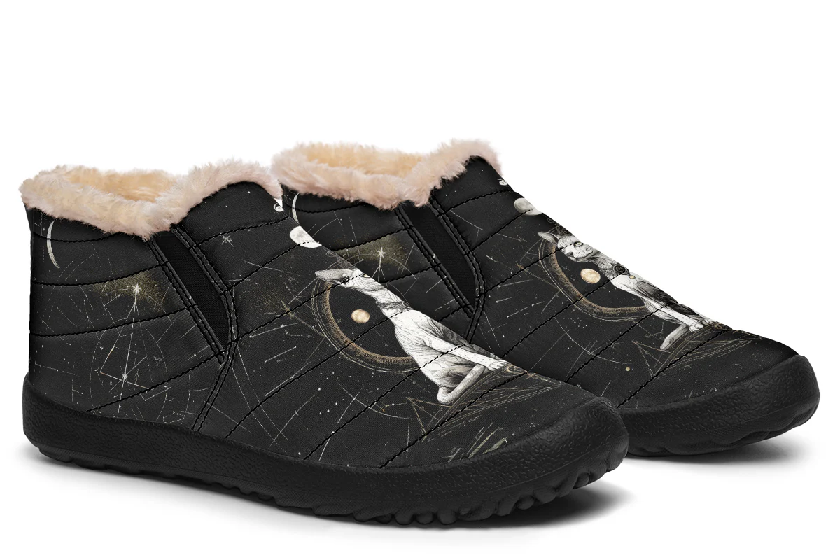Cosmic Sphynx Cat Winter Sneakers - Image 7