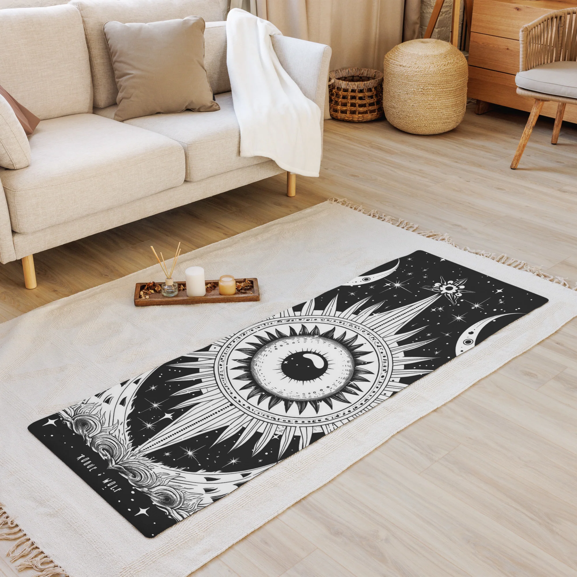 The Cosmos Awakens Yoga Mat - Image 3