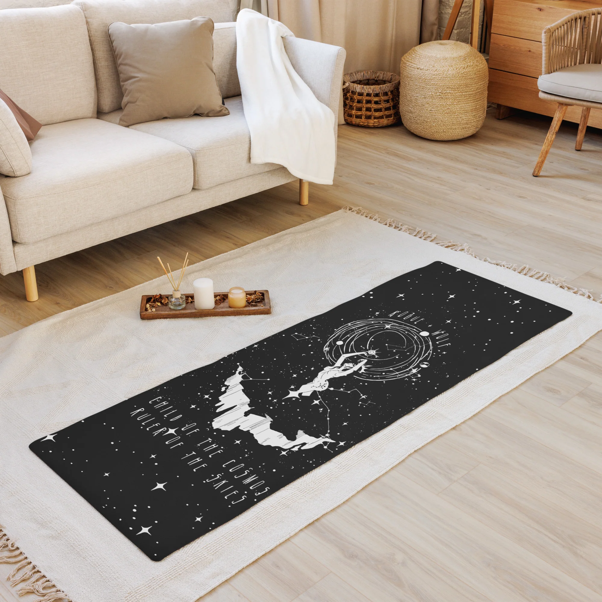 Child of the Cosmos Yoga Mat - Image 3