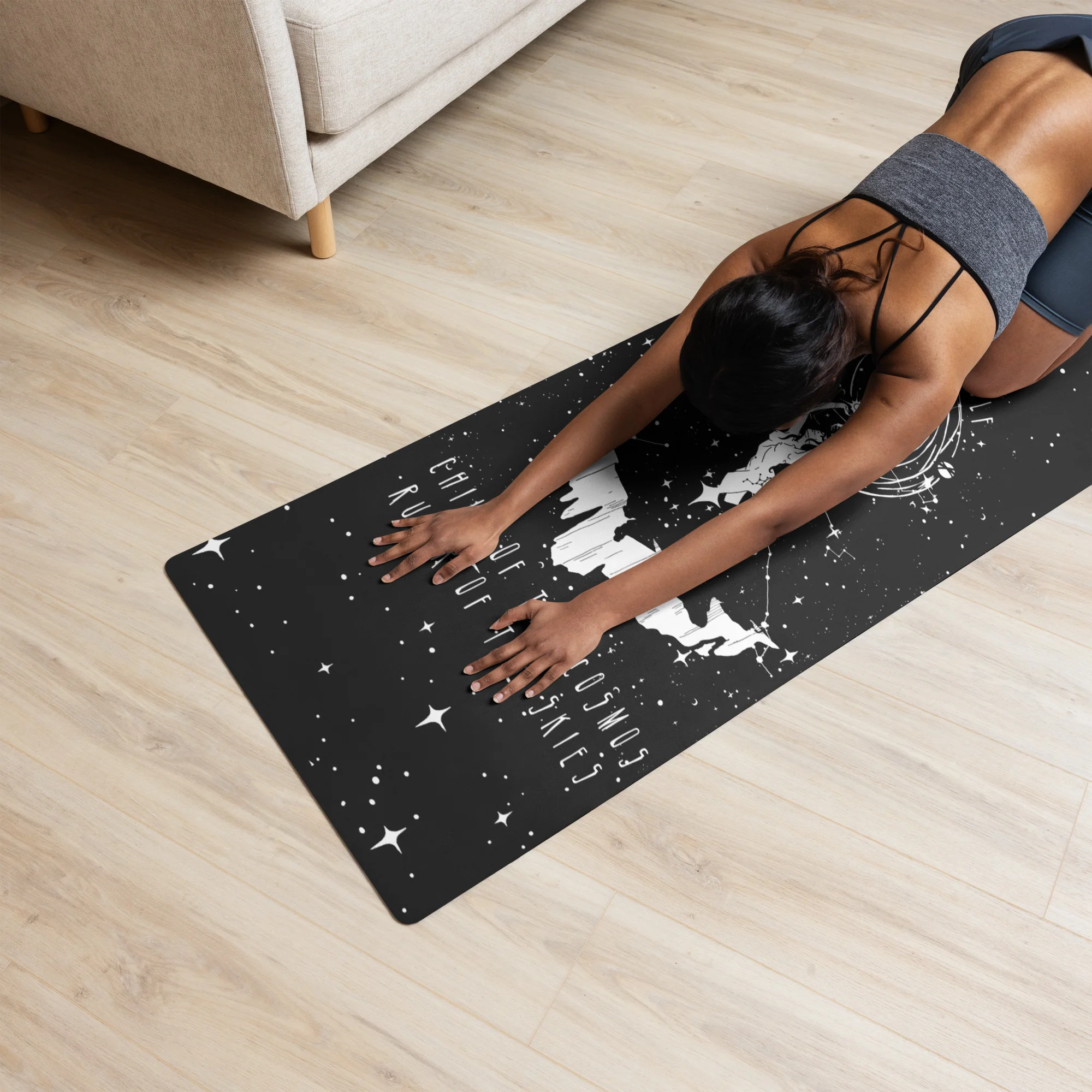 Child of the Cosmos Yoga Mat - Image 8