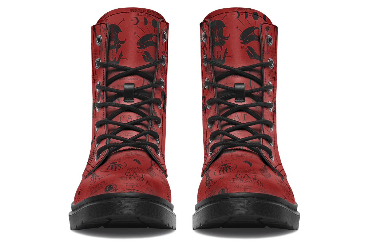 Crimson Cat Study Boots - Image 6