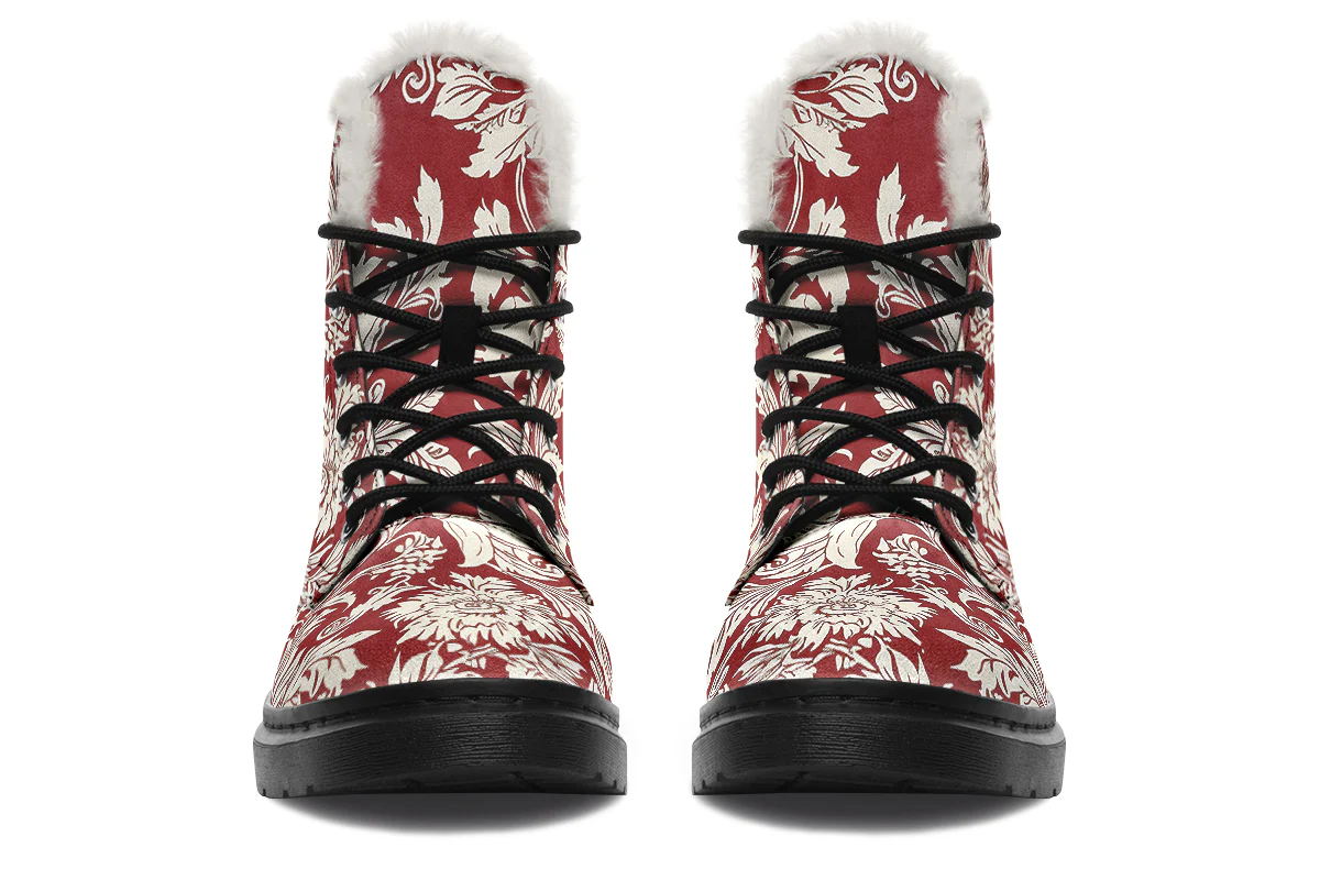 Crimson Old Glory Winter Boots - Image 3