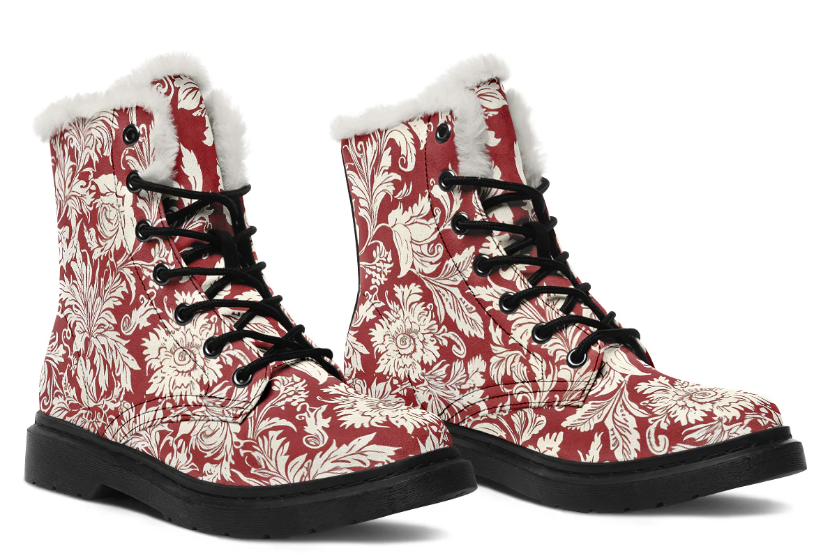 Crimson Old Glory Winter Boots - Image 6
