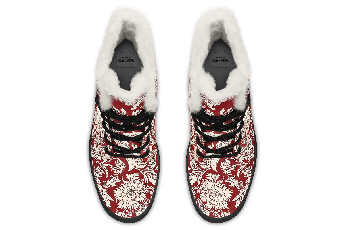 Crimson Old Glory Winter Boots - Image 7