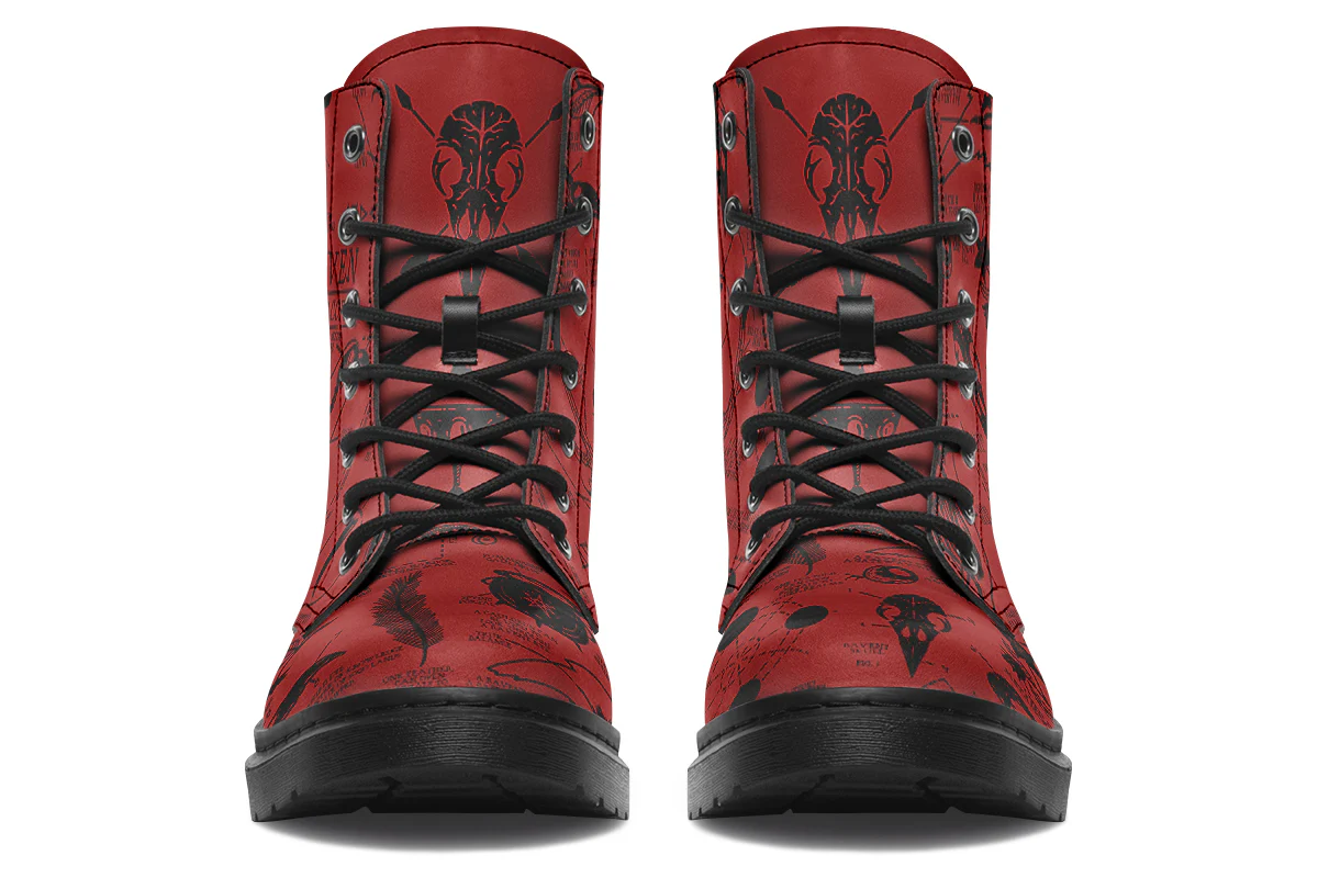 Crimson Raven Study Boots - Image 6