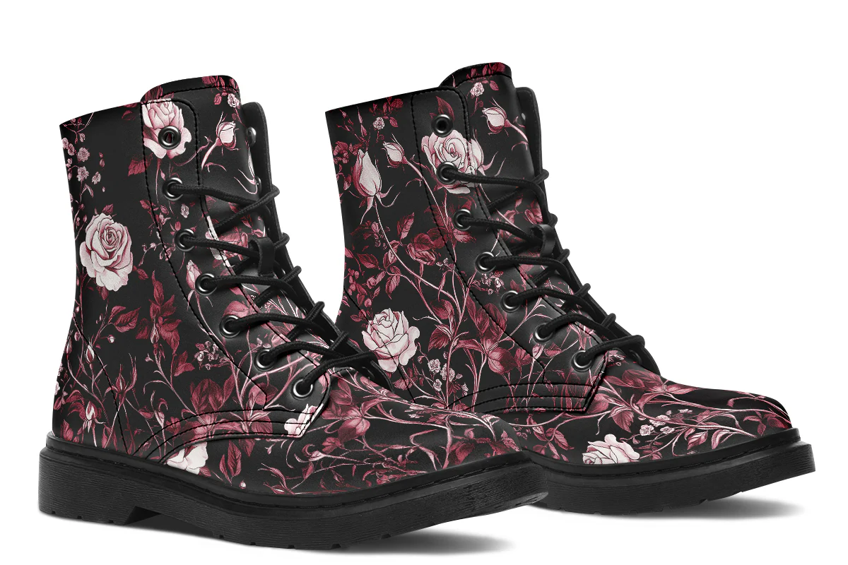 Crimson Rose Romance Boots - Image 2