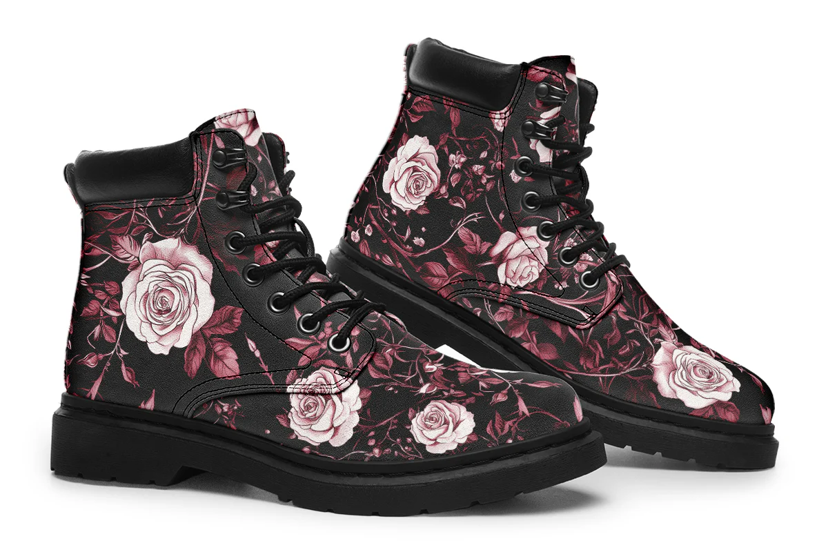 Crimson Rose Romance Classic Boots - Image 7