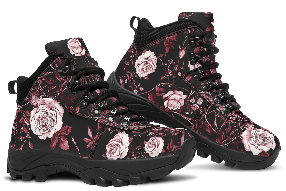 Crimson Rose Romance Outdoor Boots - Image 7