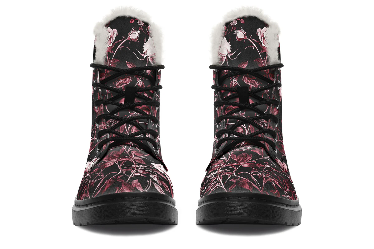 Crimson Rose Romance Winter Boots - Image 3