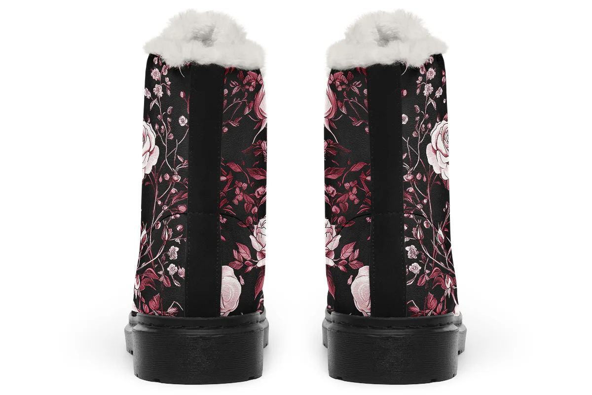 Crimson Rose Romance Winter Boots - Image 4