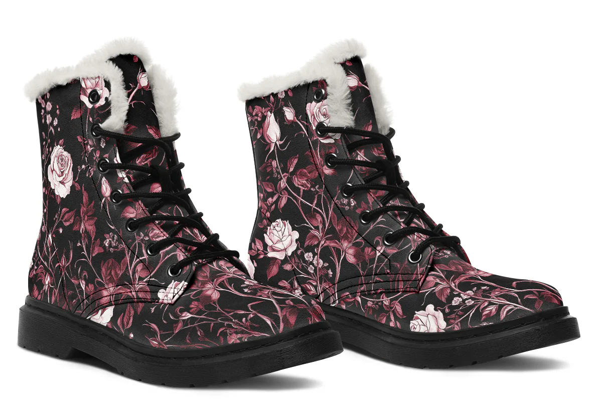 Crimson Rose Romance Winter Boots - Image 6