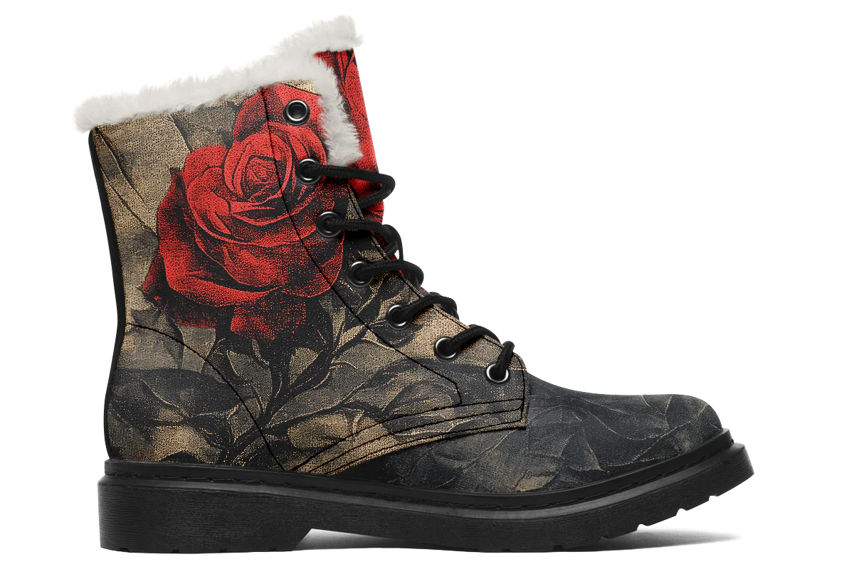 Crimson Thorns Winter Boots - Image 2