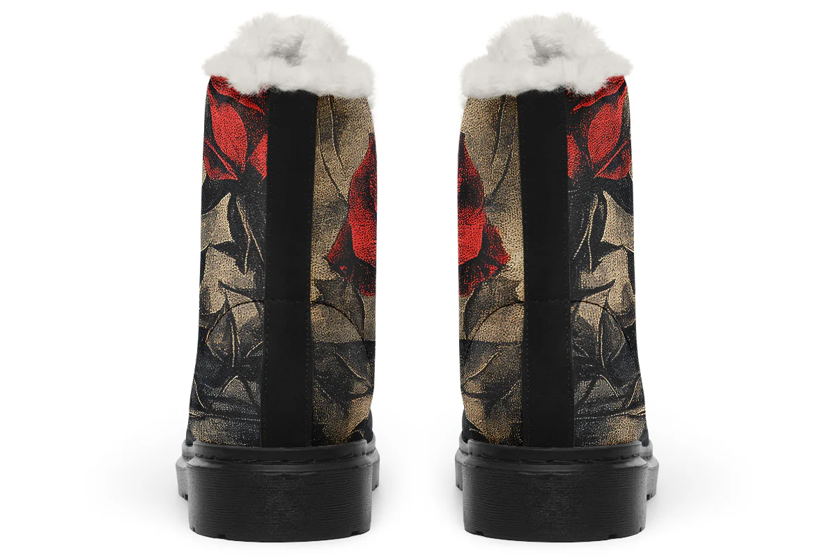 Crimson Thorns Winter Boots - Image 4