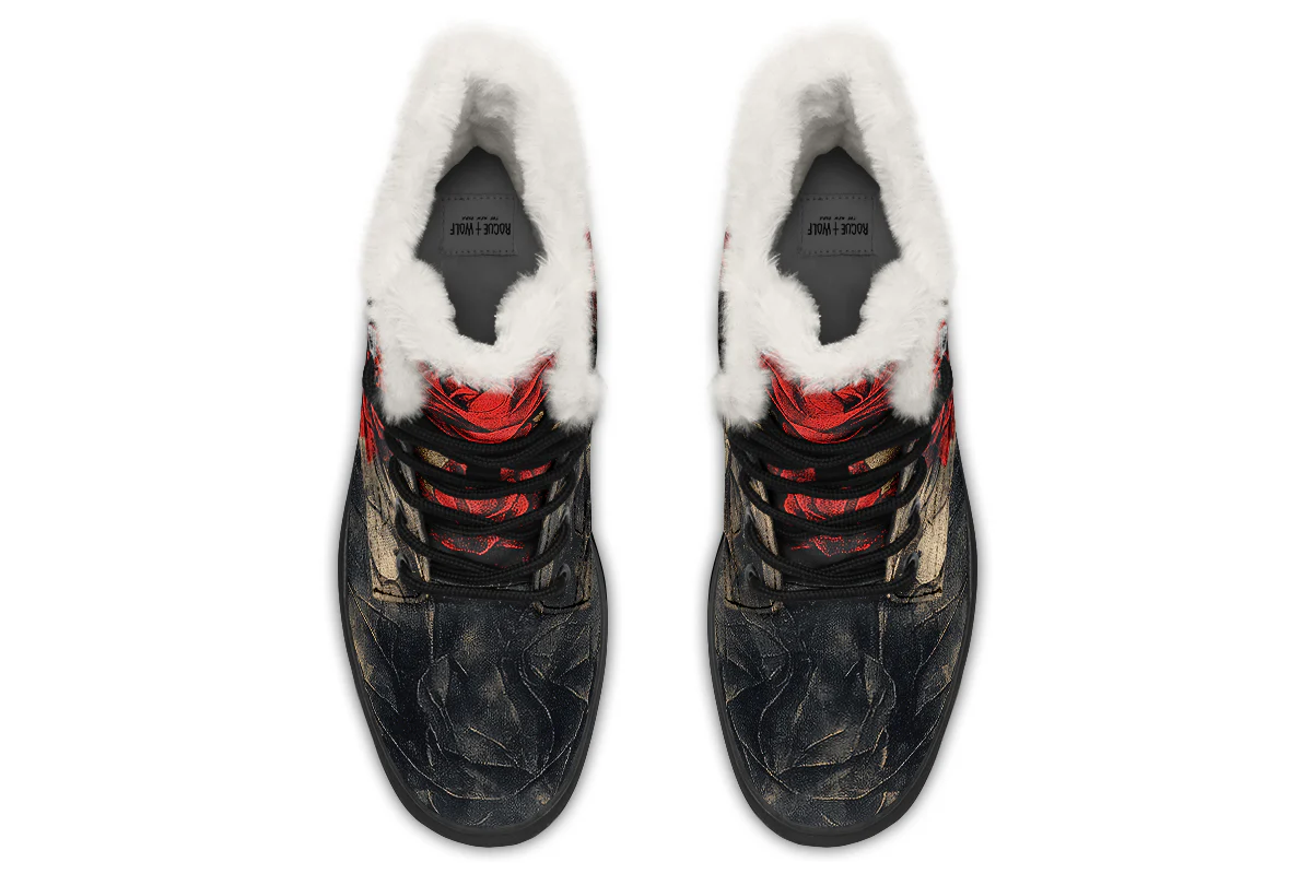 Crimson Thorns Winter Boots - Image 7