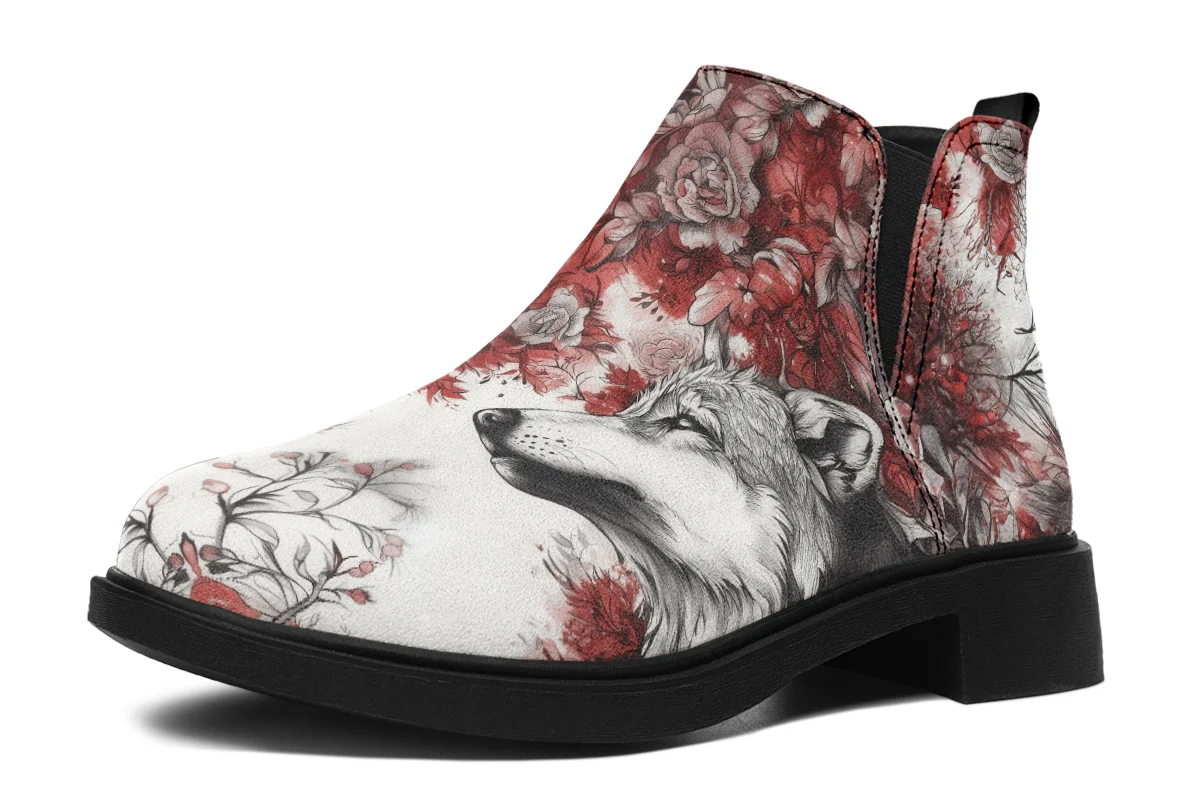 Crimson Wolf Chelsea Boots - Image 2