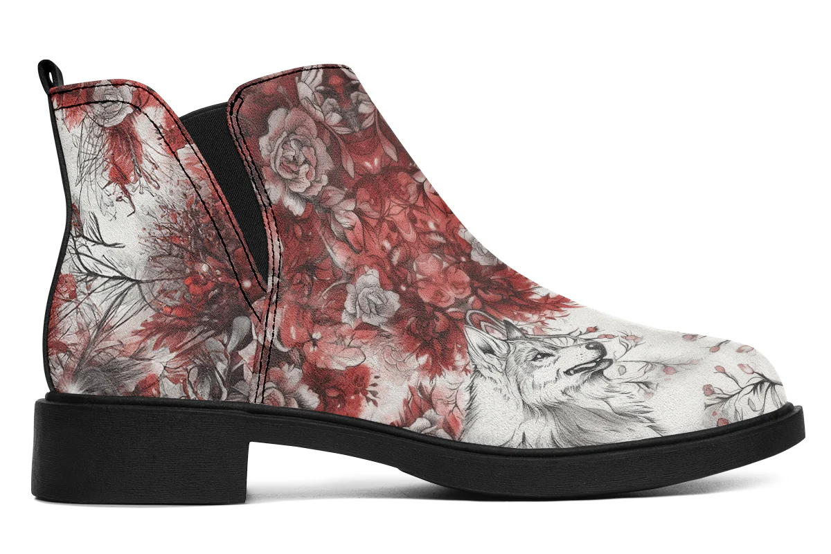Crimson Wolf Chelsea Boots - Image 3