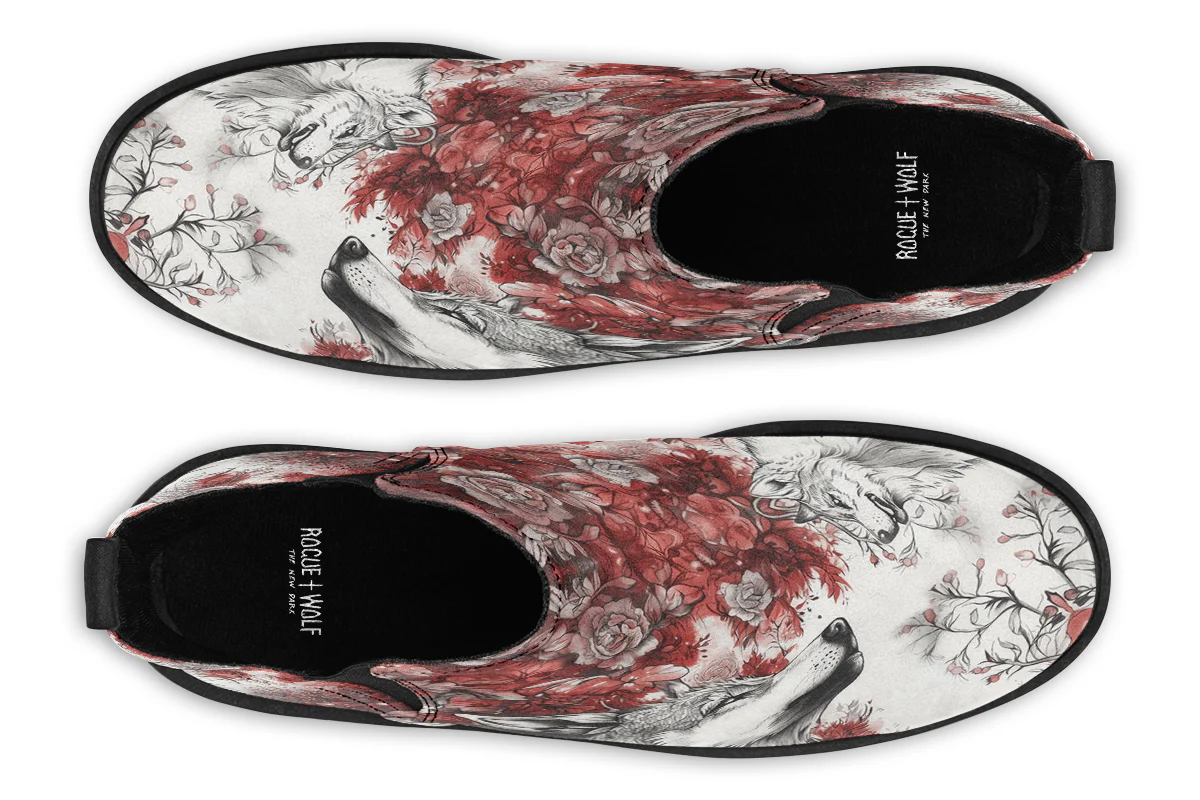 Crimson Wolf Chelsea Boots - Image 6