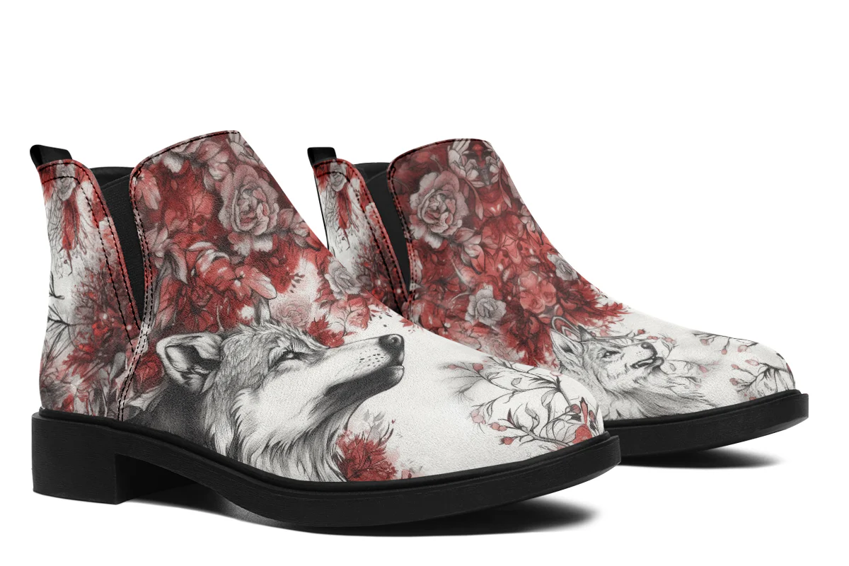 Crimson Wolf Chelsea Boots - Image 8