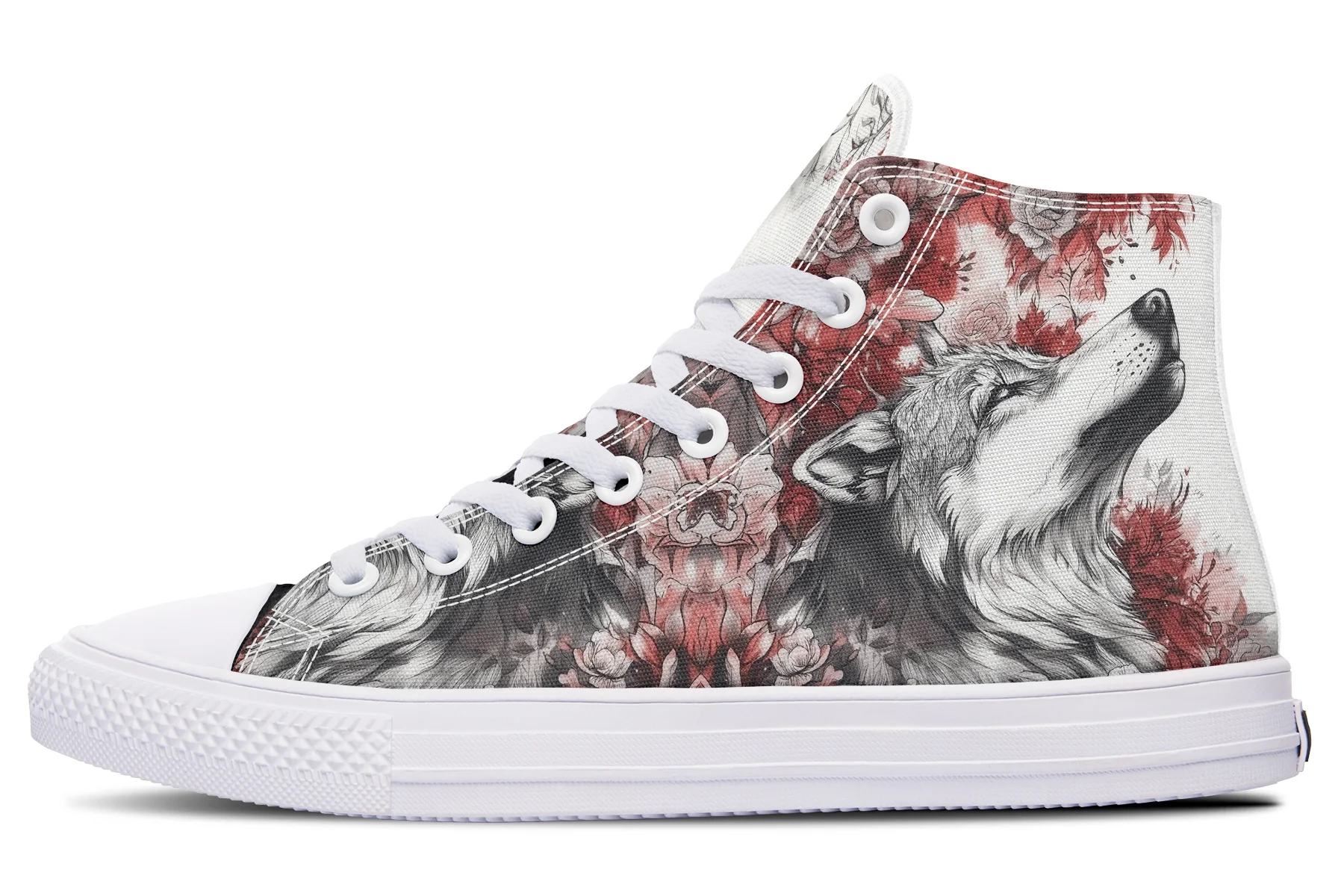 Crimson Wolf High Tops - Image 10