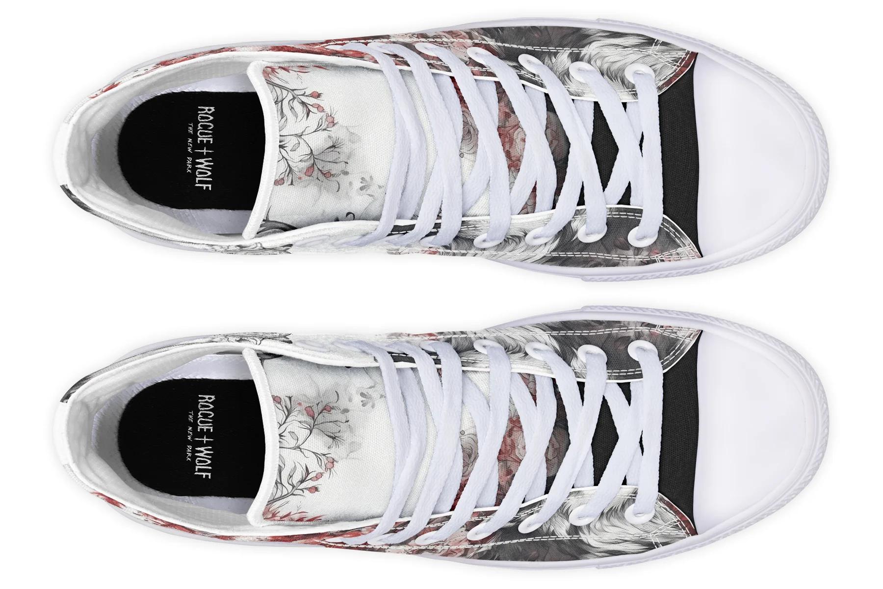 Crimson Wolf High Tops - Image 18