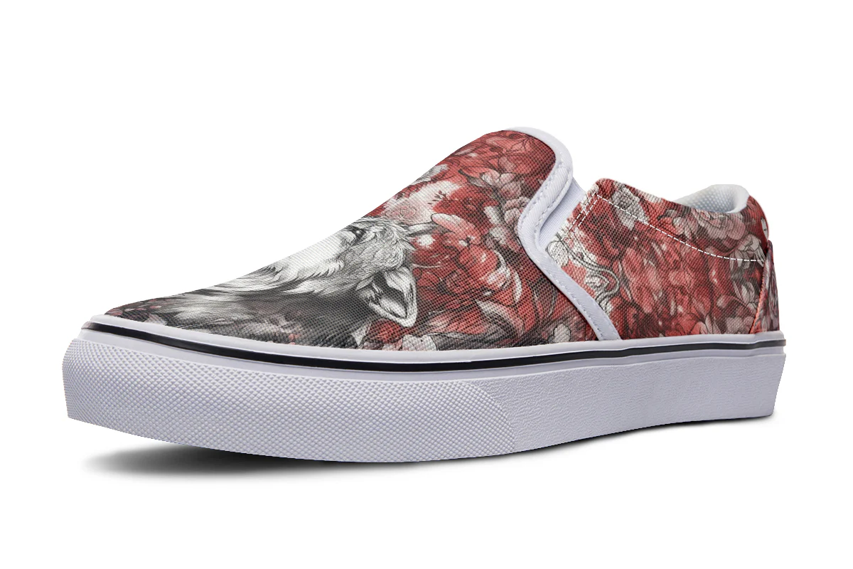 Crimson Wolf Slipons - Image 11