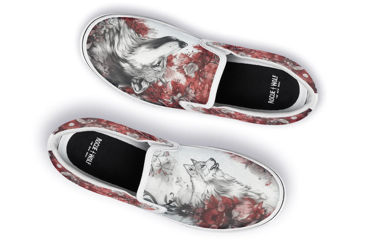 Crimson Wolf Slipons - Image 15