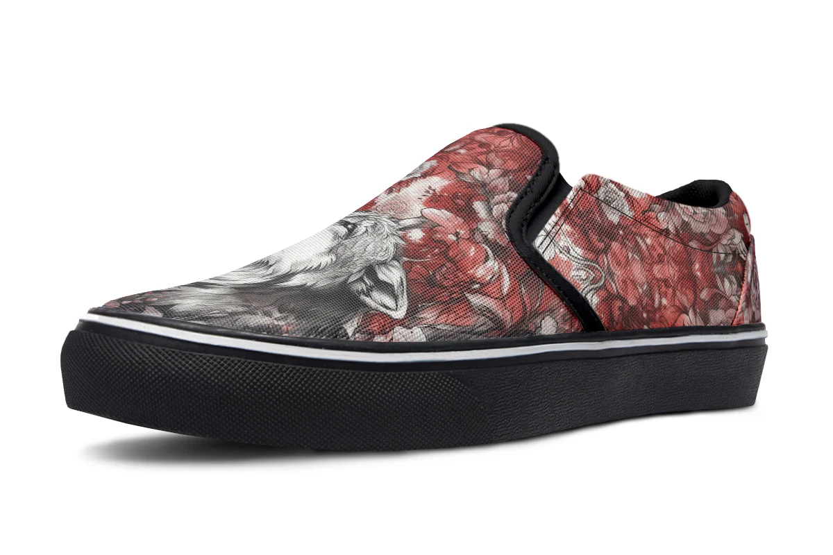 Crimson Wolf Slipons - Image 3