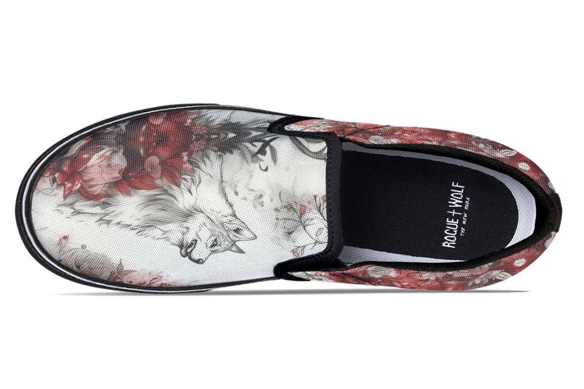 Crimson Wolf Slipons - Image 4