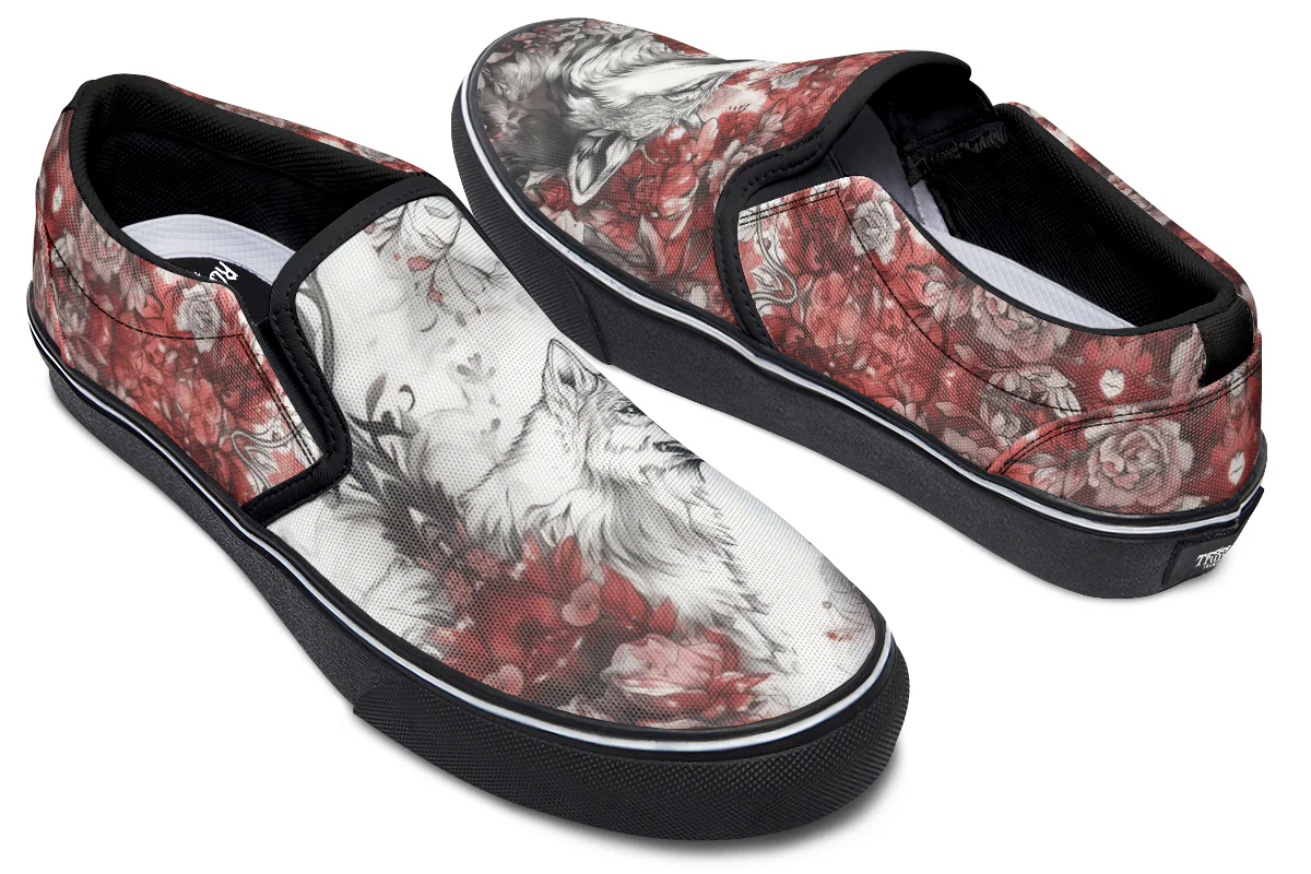 Crimson Wolf Slipons - Image 6