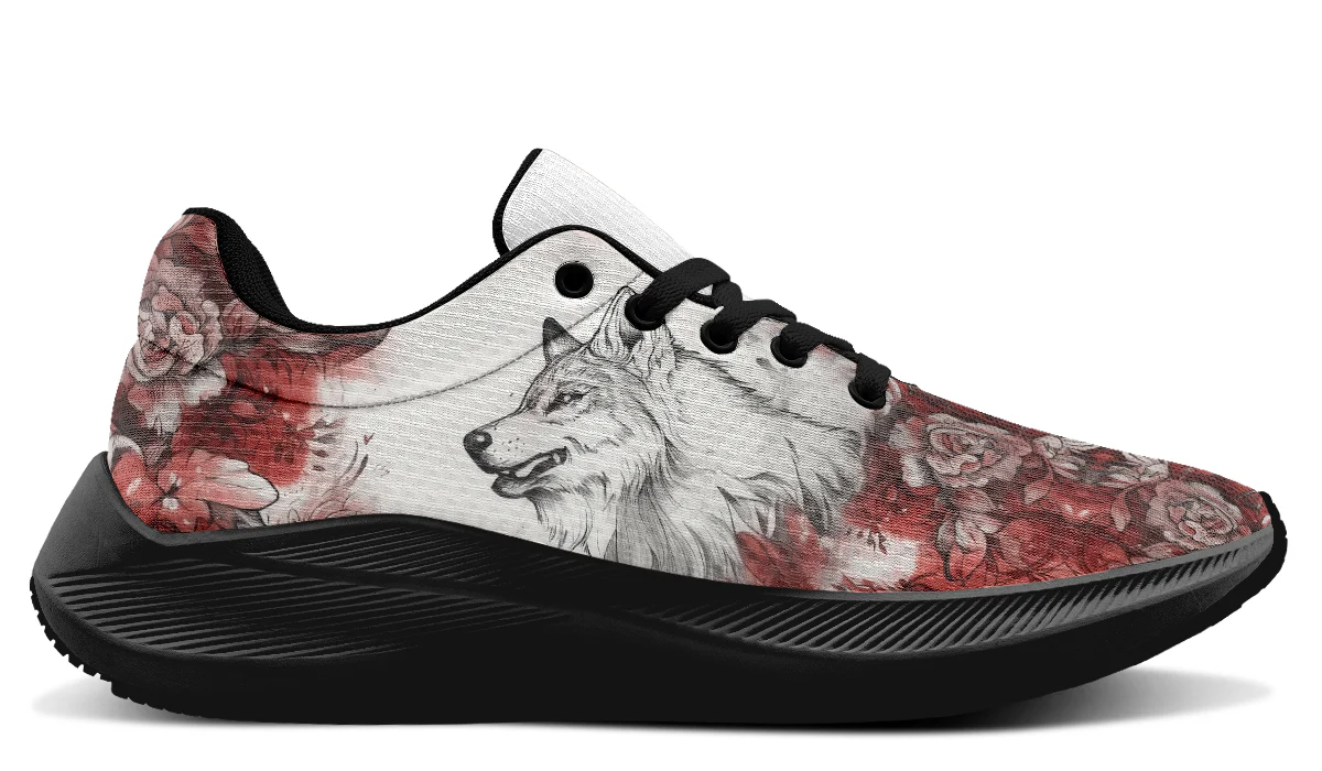 Crimson Wolf Sneakers - Image 11